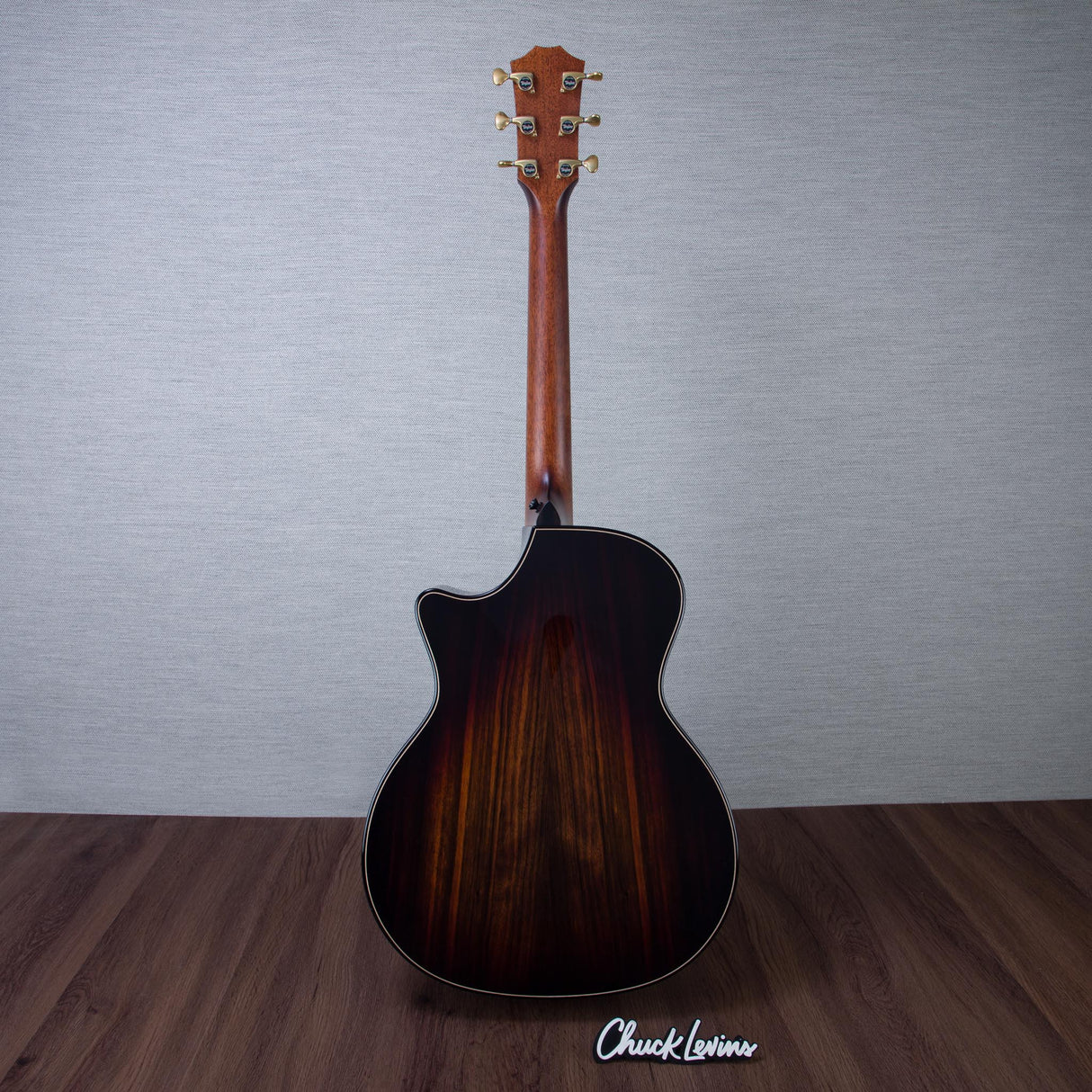 Taylor Limited Edition Builder's Edition 814ce Adirondack Spruce/Macassar Ebony Acoustic Electric Guitar - Shaded Edgeburst - #1201226078