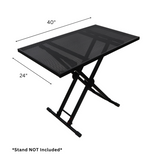 ProX T-KSTU 40X24 Utility Music Keyboard X Stand Table Top Add
