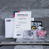 ESP Original Eclipse CTM Electric Guitar - Silver Liquid Metal Burst - #E4100262