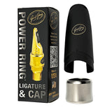 JodyJazz POWER RING Ligature MB1PM Baritone Sax - Palladium