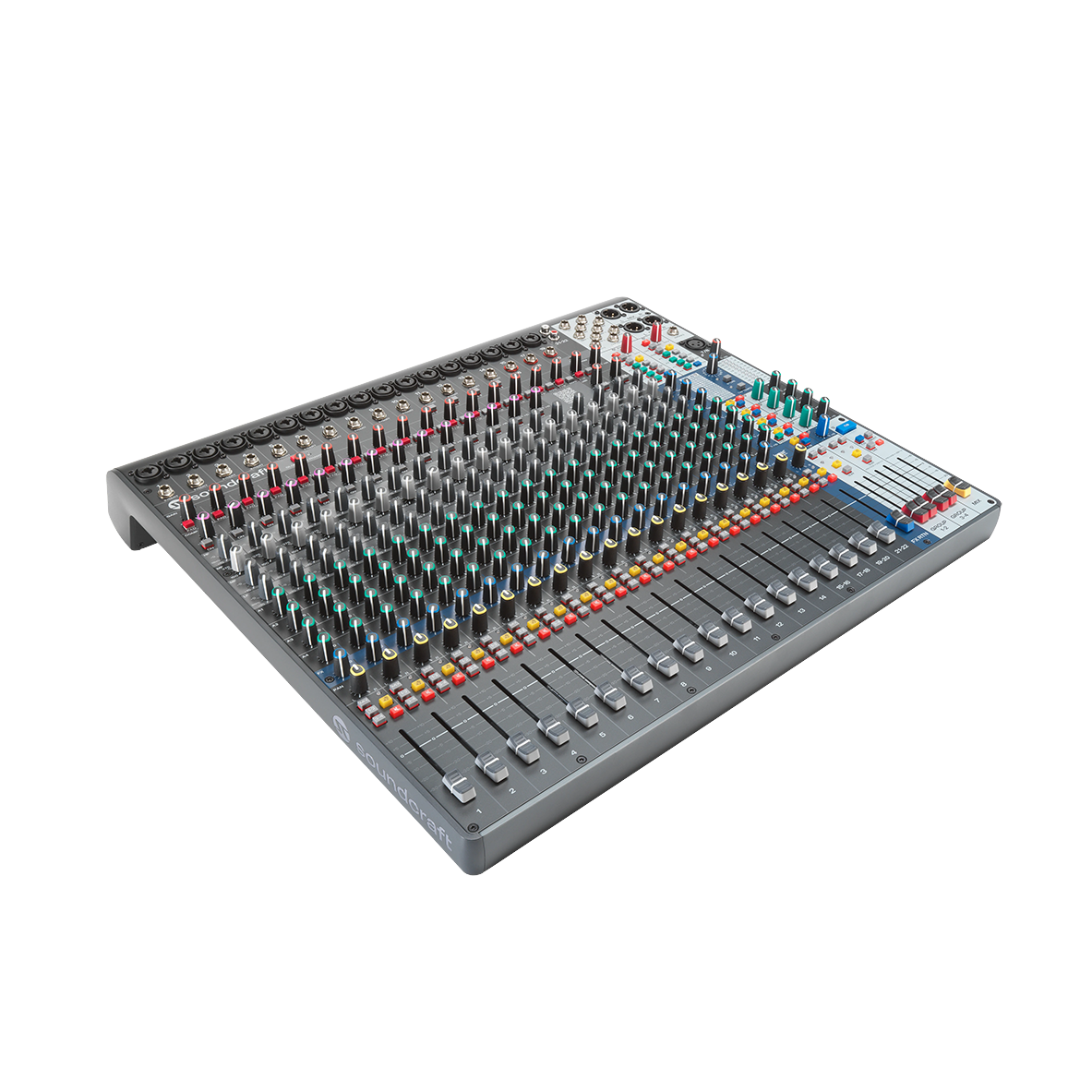 Soundcraft Signature Plus 22 Mixer with Lexicon and 4x4 USB-C Interface