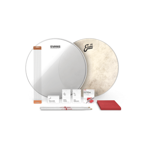 Evans 14 Inch Calftone Snare Drum Tune Up Kit
