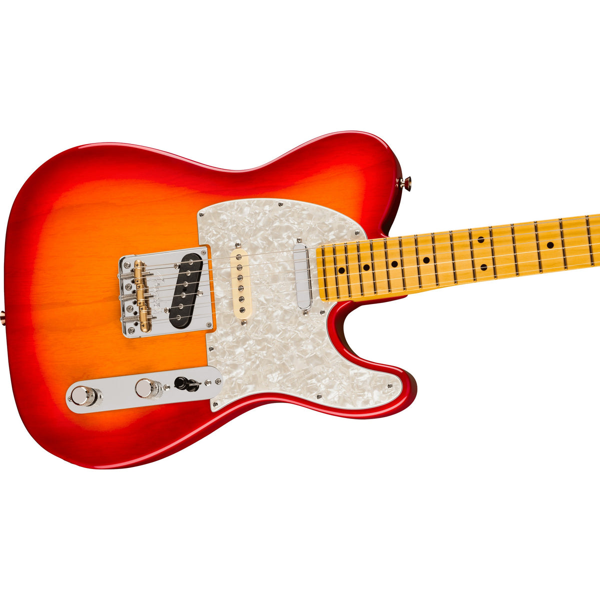 Fender American Professional Hotshot Telecaster Electric Guitar, Maple Fingerboard - Aged Cherry Burst