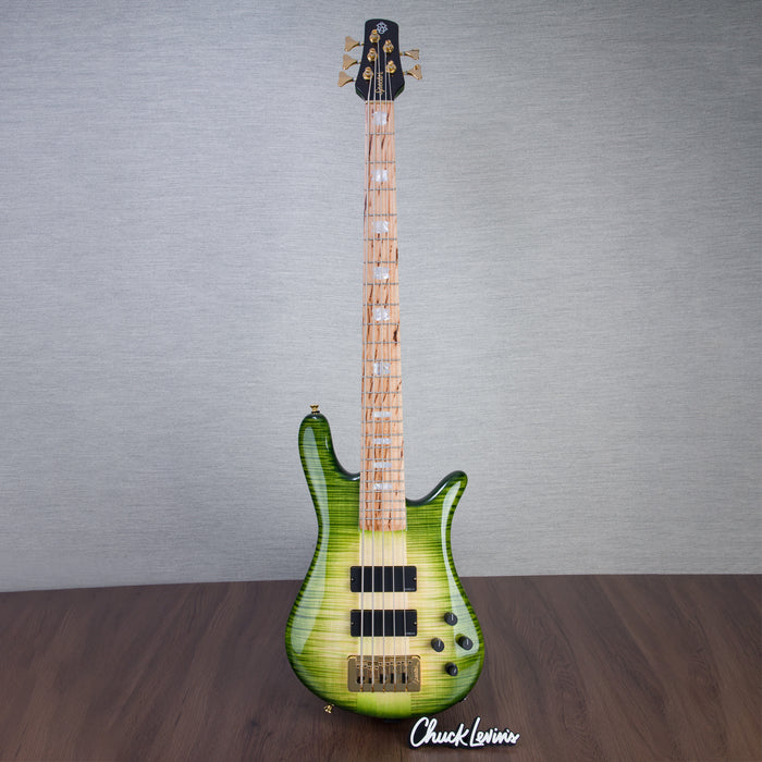 Spector USA NS-5 5-String Bass Guitar - Alien Glow - #735