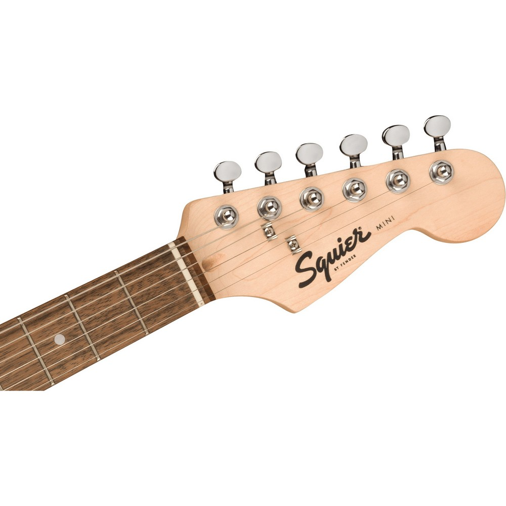 Squier Mini Stratocaster Electric Guitar - Shell Pink, Laurel Fingerboard