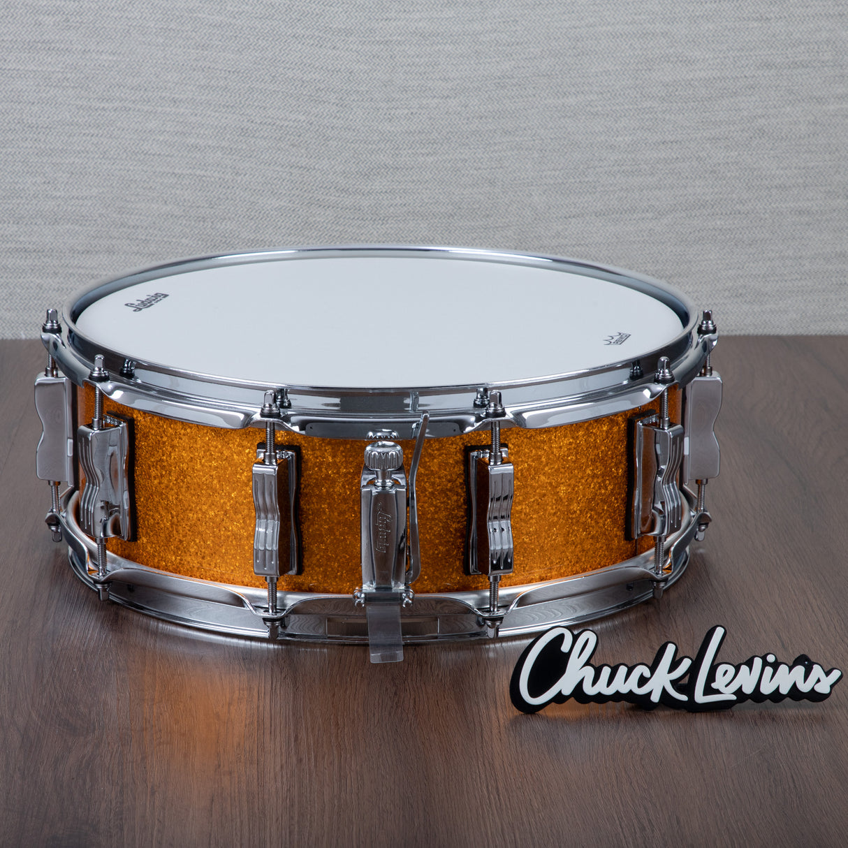 Ludwig Classic Maple 5x14-Inch Snare Drum - Gold Maple