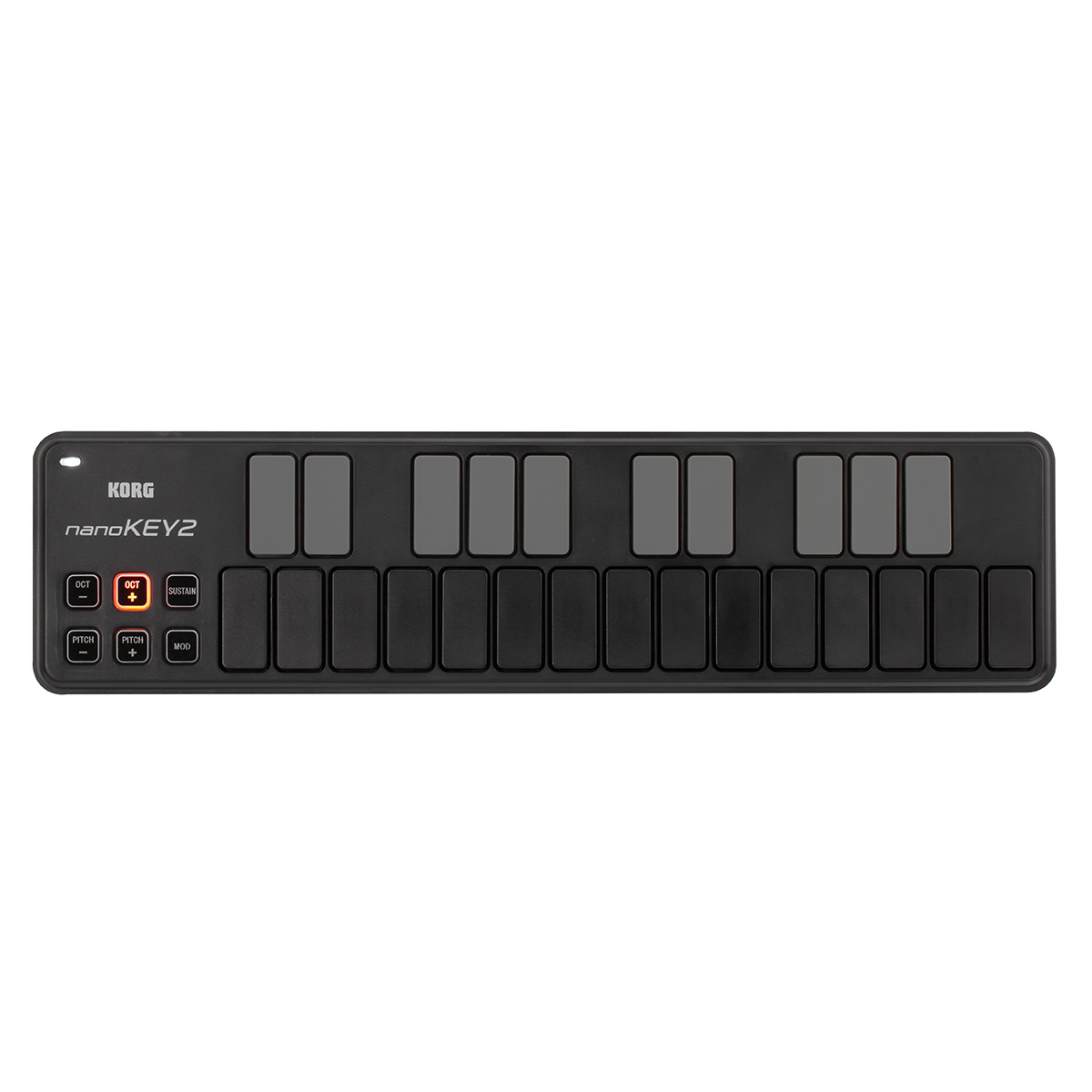 Korg nanoKEY2 Slim Line USB Keyboard - Black - Mint, Open Box