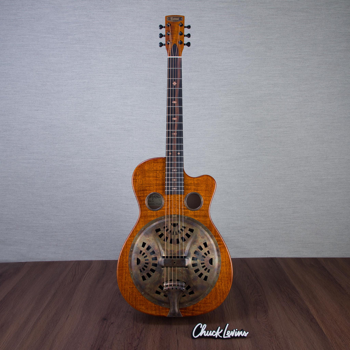 Beard Guitars Trailhead R Roundneck Acoustic Electric Guitar - Tobacco - #196425