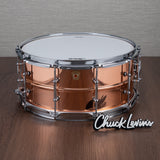 Ludwig Copper Phonic 6.5x14-Inch Snare - Smooth Shell, Tube Lugs