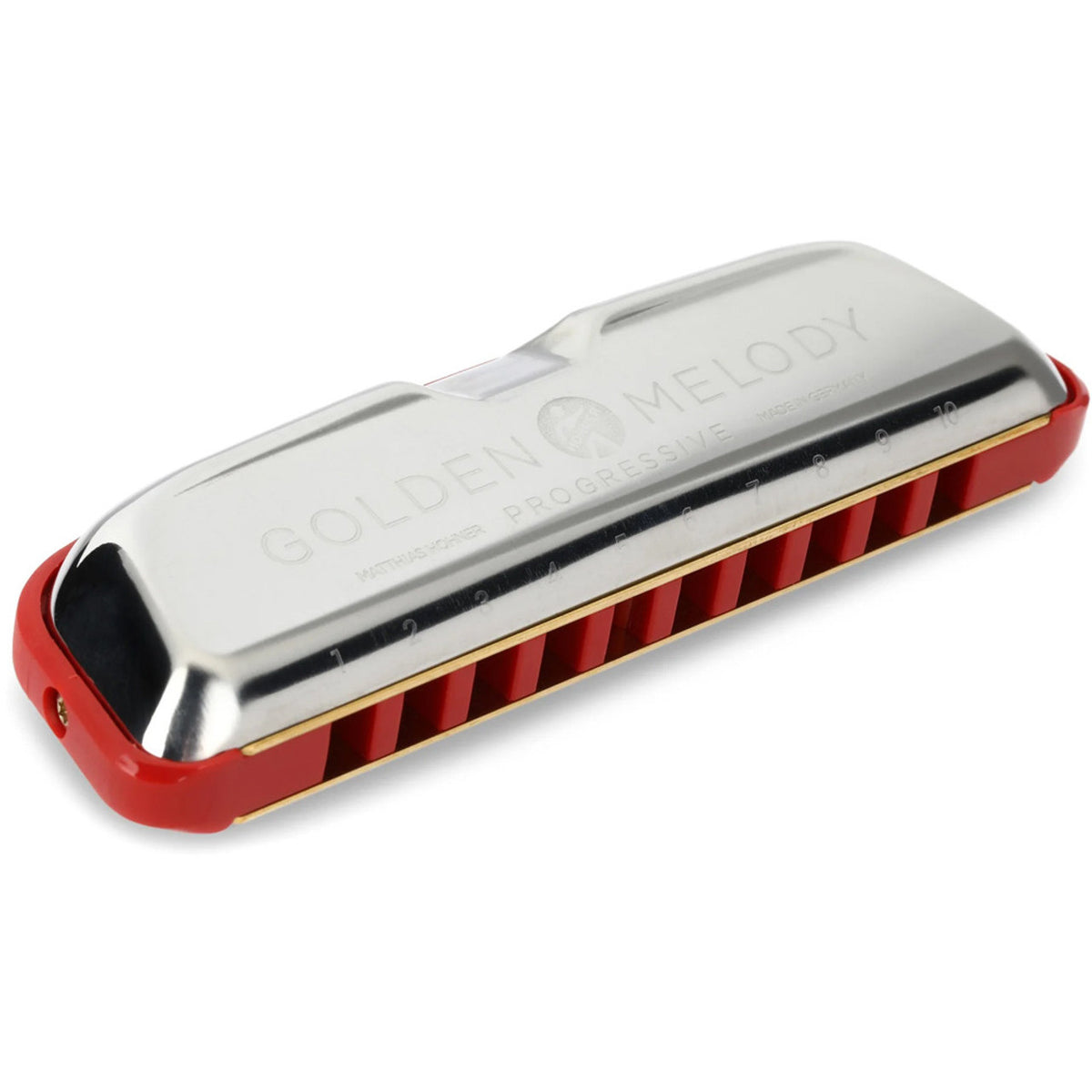 Bbbx Hohner 542PBX-B Golden Melody Harmonica, Key of B – Chuck Levin's ...