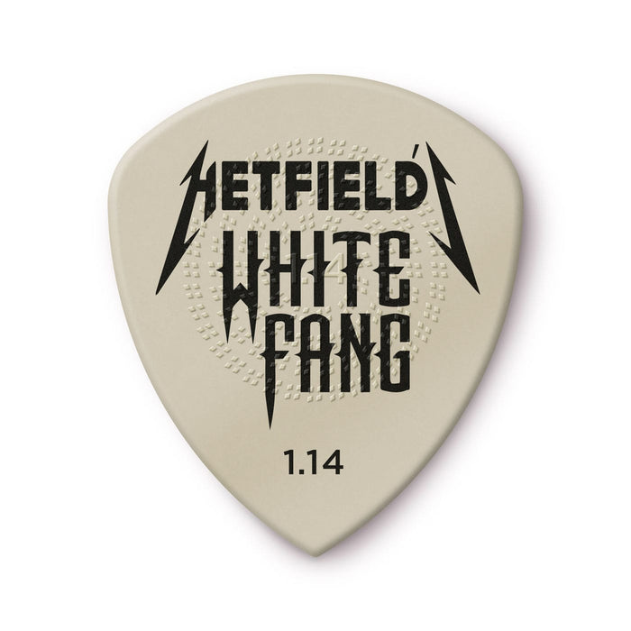 Dunlop PH122P114 James Hetfield White Fang Custom Guitar Picks - 1.14mm (6-pack)