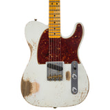 Fender Custom Shop 1950 Esquire Heavy Relic Guitar - Aged Olympic White - CHUCKSCLUSIVE - #R118653