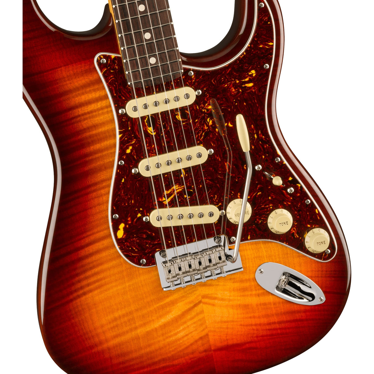 Fender 70th Anniversary American Professional II Stratocaster, Rosewood Fingerboard - Comet Burst - Mint, Open Box