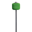 Danmar 8-Inch Percussion Felt Bass Drum Beater - Green