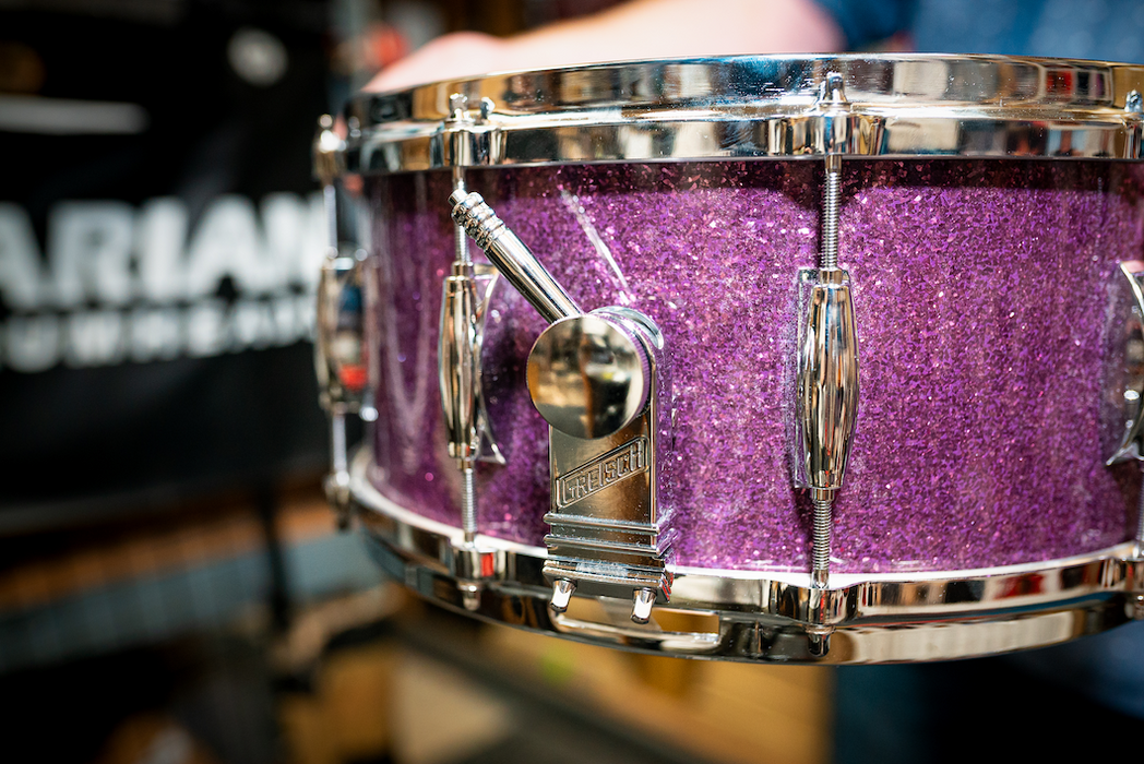 Gretsch USA Custom 6.5x14" Snare Drum - Nitron Purple Glass