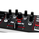 Numark MixTrack Go Ultra-Portable 2-Deck DJ Controller