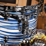Tama Starclassic Walnut/Birch 5-Piece Shell Pack - Blue and White Oyster