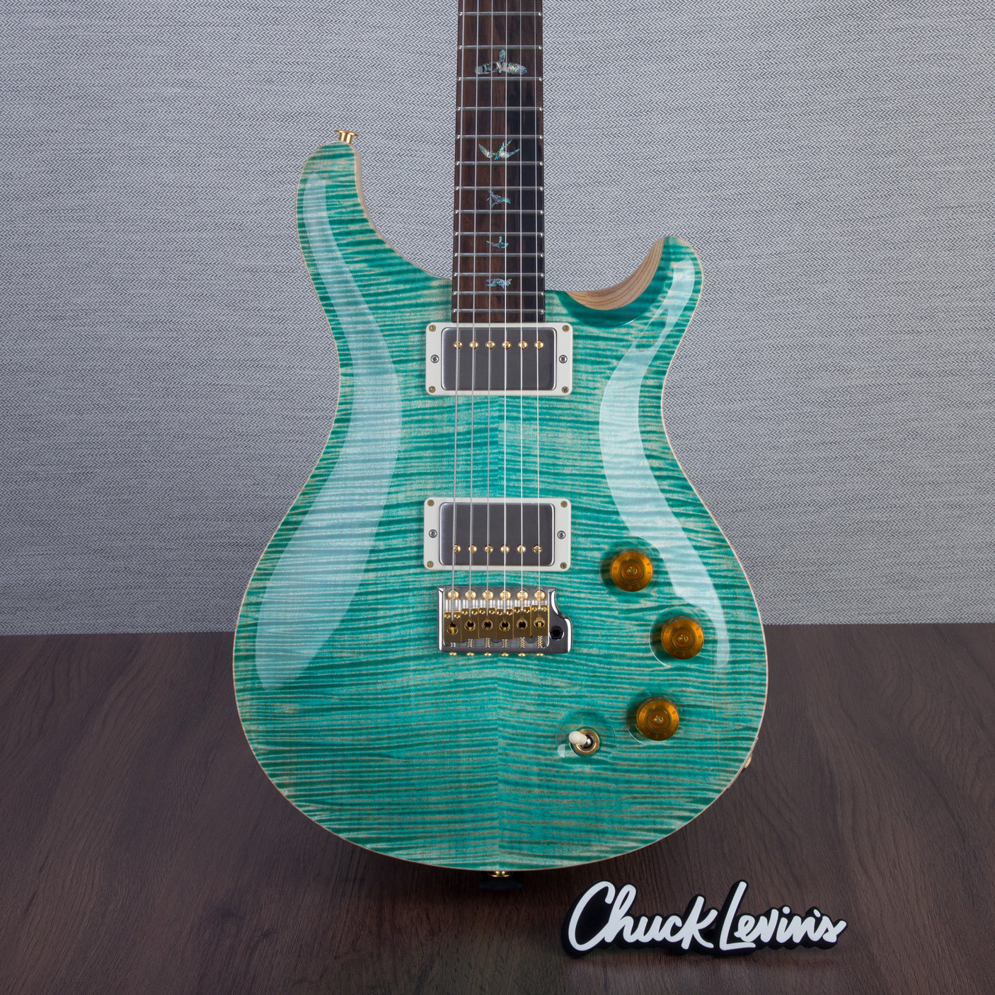 PRS Wood Library DGT Electric Guitar - Private Stock Bahamian Blue Finish - CHUCKSCLUSIVE - #240385597 - 2024