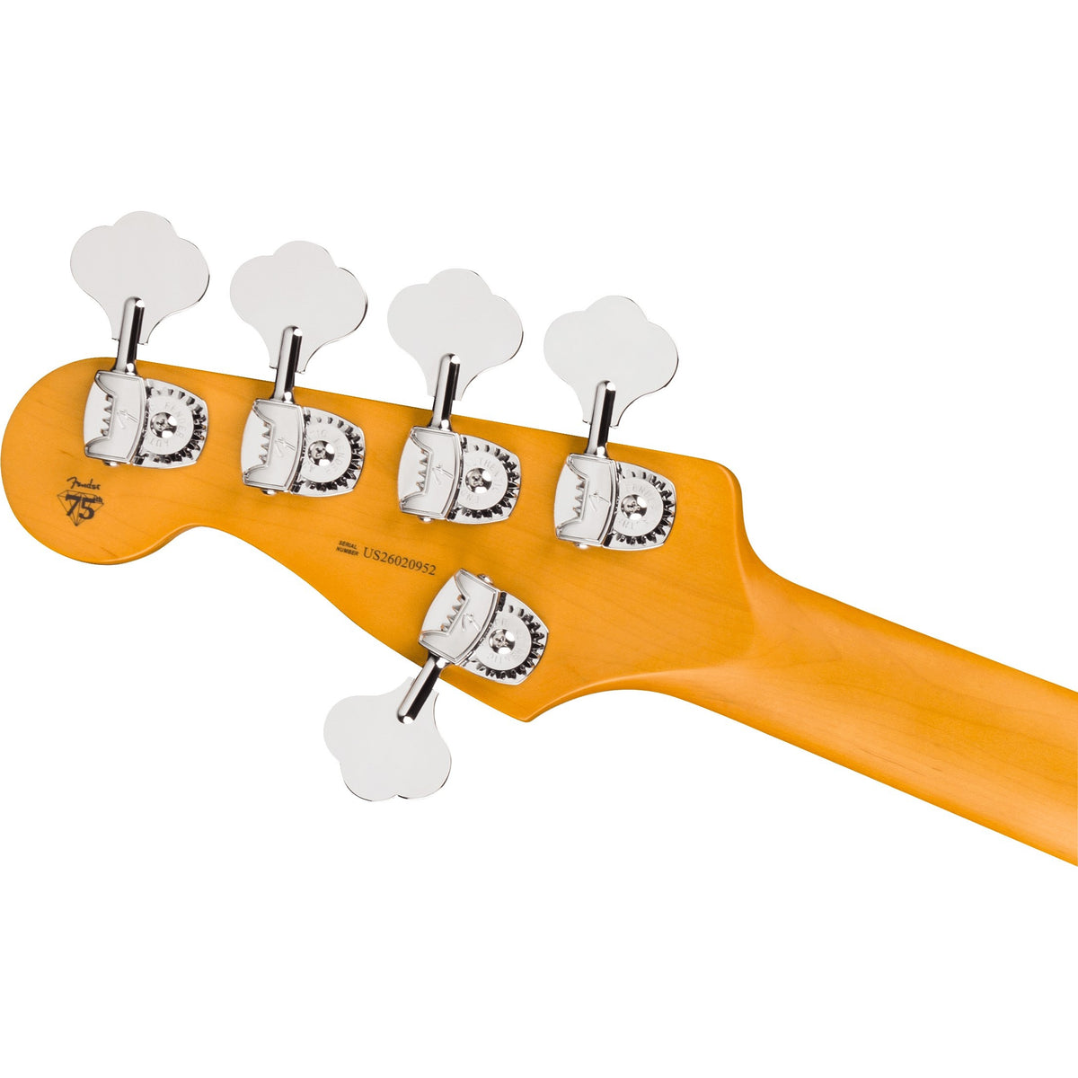 Fender American Professional Precision V 5-String Electric Bass Guitar, Rosewood Fingerboard - Olympic White