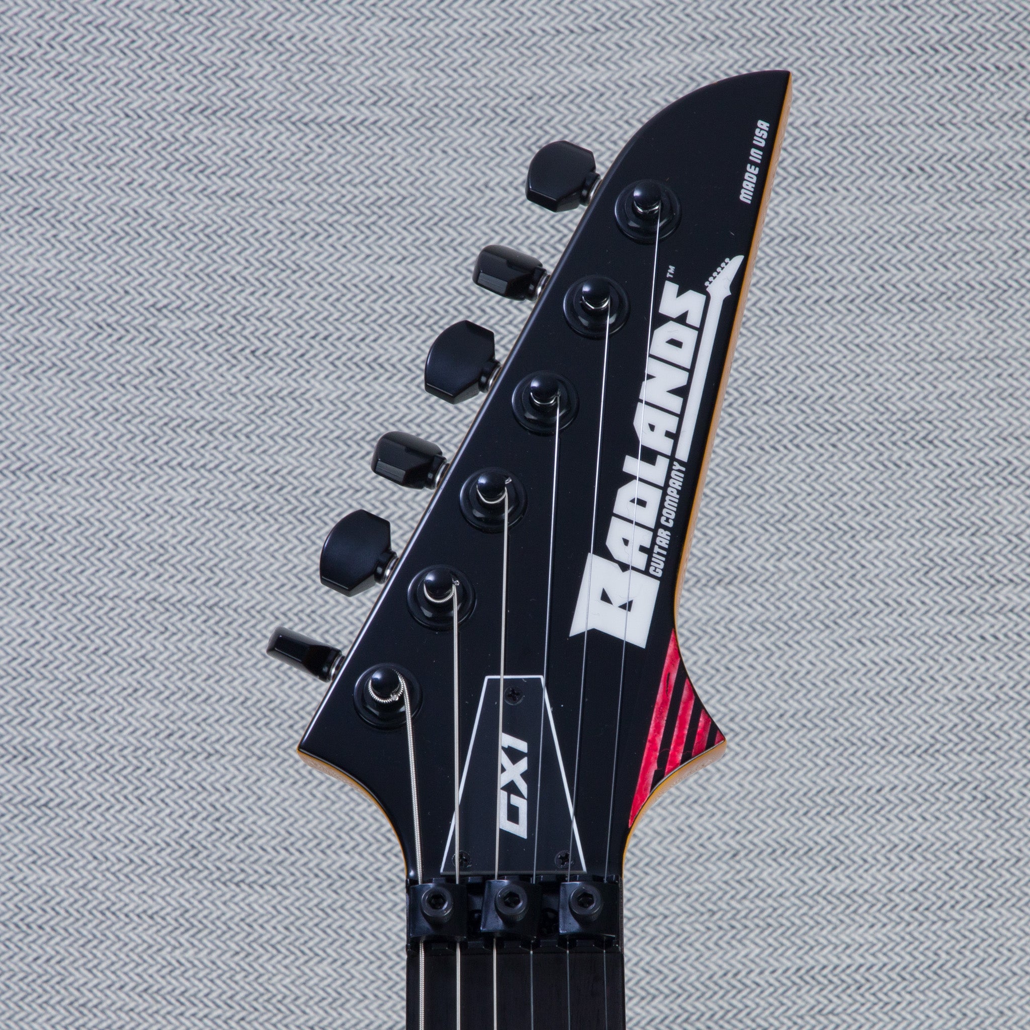 Badlands GX1 Holoflash HS Tremolo Electric Guitar - Holoflash Red