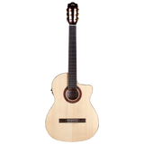 Cordoba C5-CET Limited Edition Thinbody Cutaway Electric Classical Guitar - Spalted Maple - New