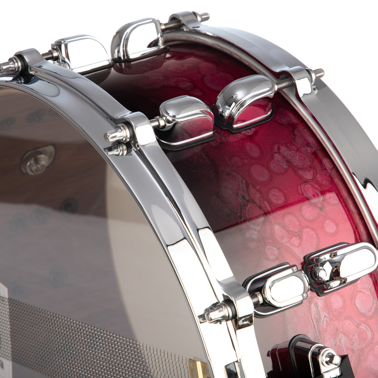 Tama Starclassic Walnut/Birch 14 x 5.5-Inch Snare - Molten Dark Raspberry