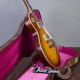 Gibson Custom Shop Murphy Lab 1959 Les Paul Standard Reissue Electric Guitar - Heavy Aged Golden Poppy Burst - #961095