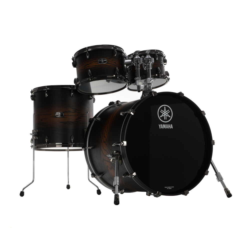 Yamaha Live Custom Hybrid Oak 4 Piece Shell Pack - Uzu Earth Sunburst