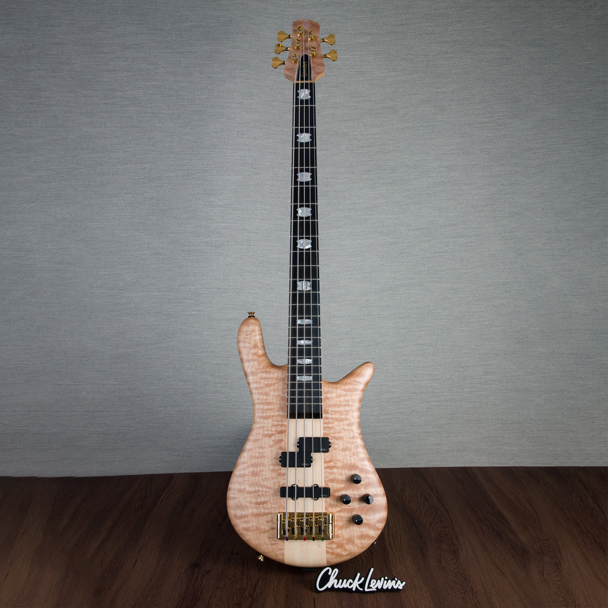 Spector 5 String Spector Euro 5 LT 5-String Bass Guitar - Natural Matte - CHUCKSCLUSIVE ...