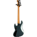 Squier Contemporary Active Jazz Bass HH V Roasted Maple Fingerboard, Black Pickguard - Gunmetal Metallic