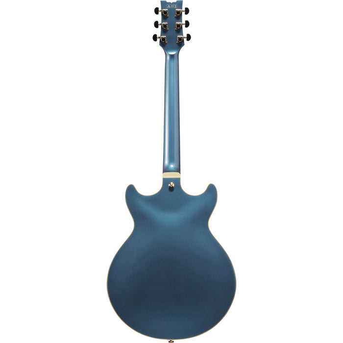 Ibanez 2022 AMH90 Artcore Expressionist Hollowbody Electric Guitar - Prussian Blue Metallic - New