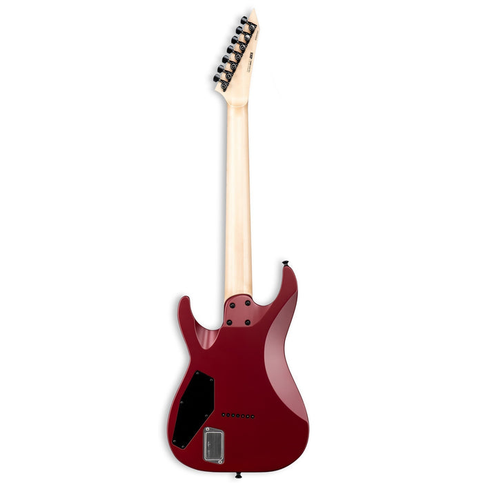 ESP USA M-7 Baritone Electric Guitar - Cherry Bomb Satin