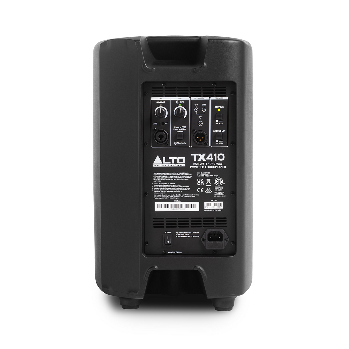 Alto TX410 350-Watt 10-Inch Powered Speaker