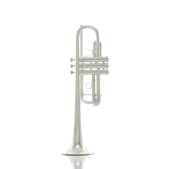 S.E. Shires TR502 Model 502 C Trumpet - Silver Plated