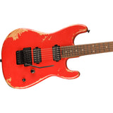 Charvel Pro-Mod Relic San Dimas Style 1 HH FR PF, Pau Ferro Fingerboard - Weathered Orange - New