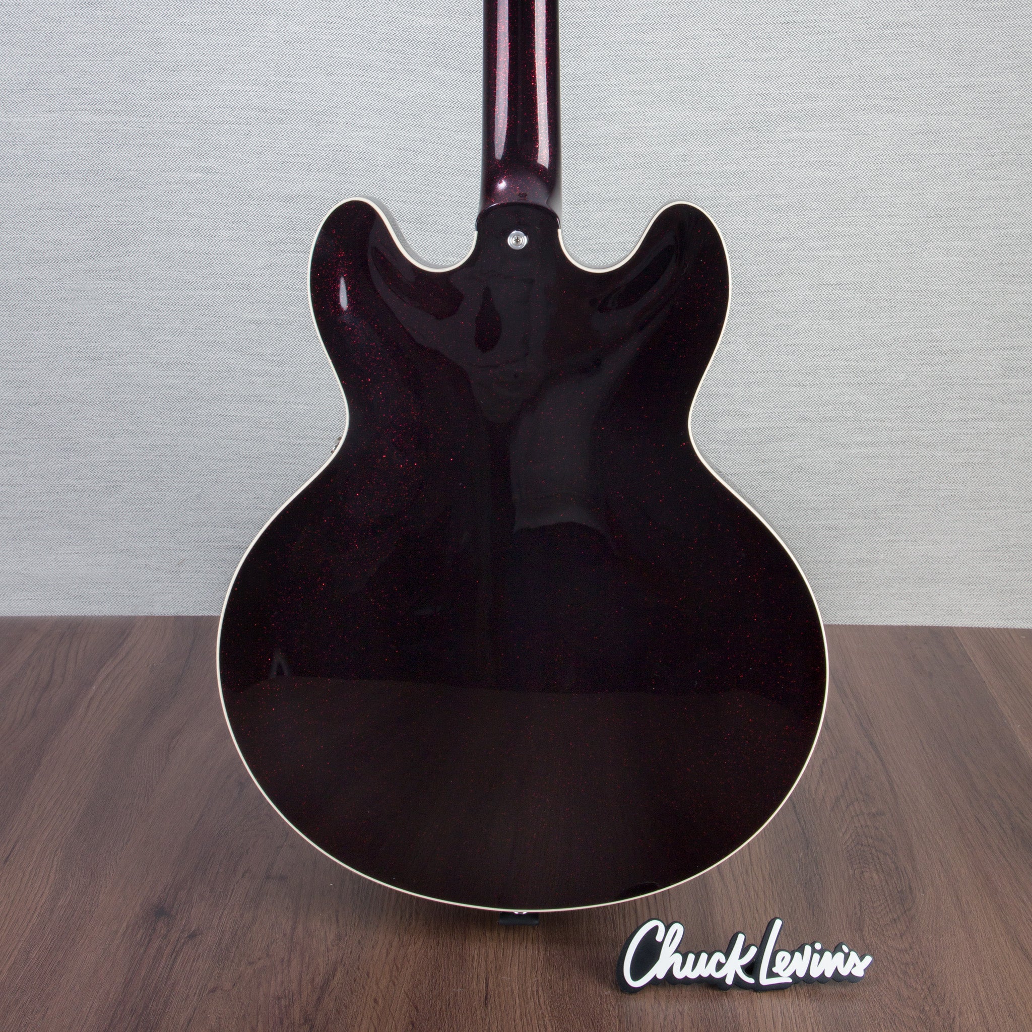 Bacchus ES-335クローン Gibson Custom Shop PSL '64 ES-335 Reissue VOS Gold Mist Poly 7.15