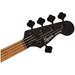 Squier Contemporary Active Jazz Bass HH V Roasted Maple Fingerboard, Black Pickguard - Gunmetal Metallic
