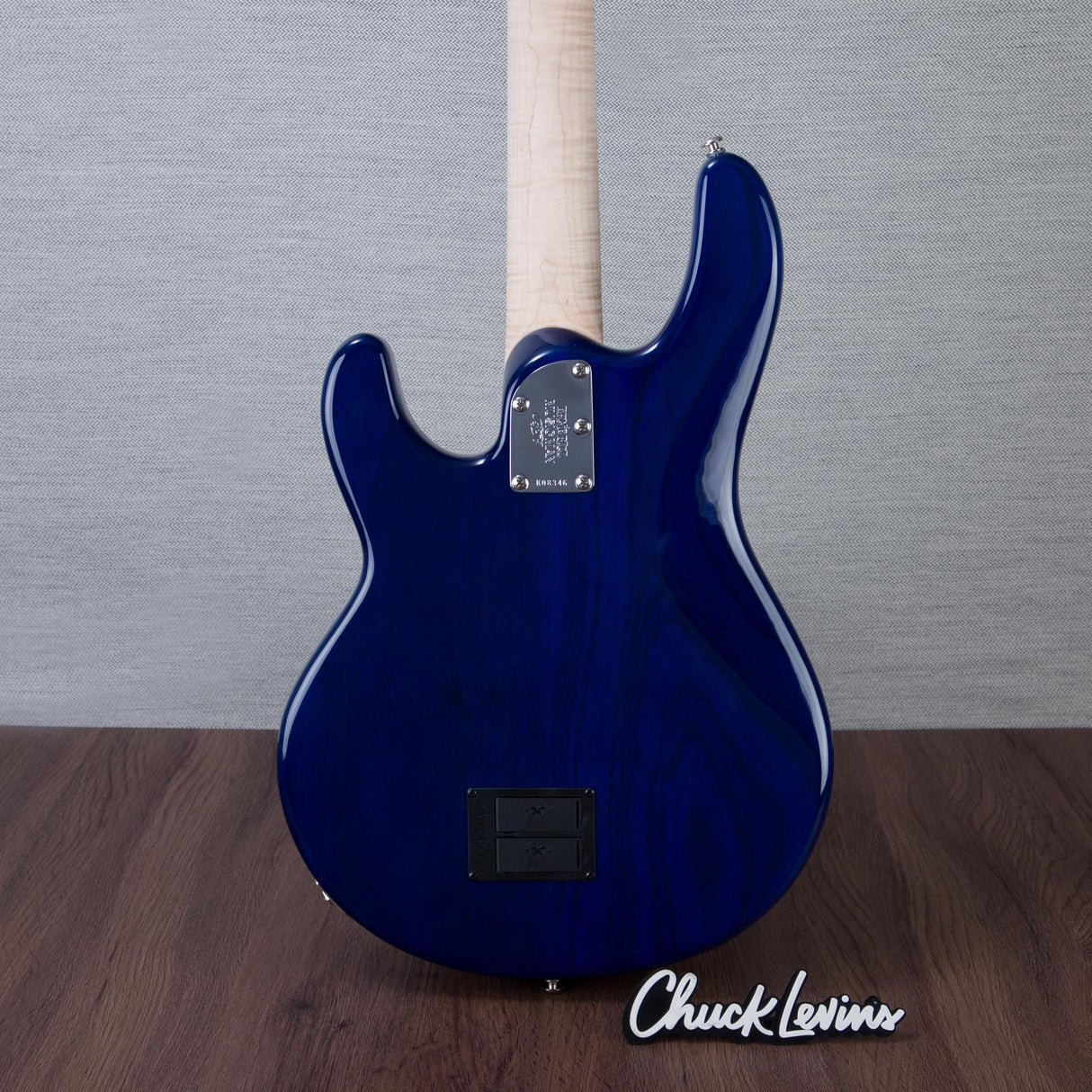 Ernie Ball Music Man Ball Family Reserve StingRay Special 4 H Electric Bass Guitar - Paua Blue Burst - #K08346