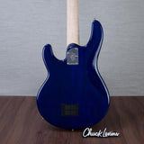 Ernie Ball Music Man Ball Family Reserve StingRay Special 4 H Electric Bass Guitar - Paua Blue Burst - #K08346