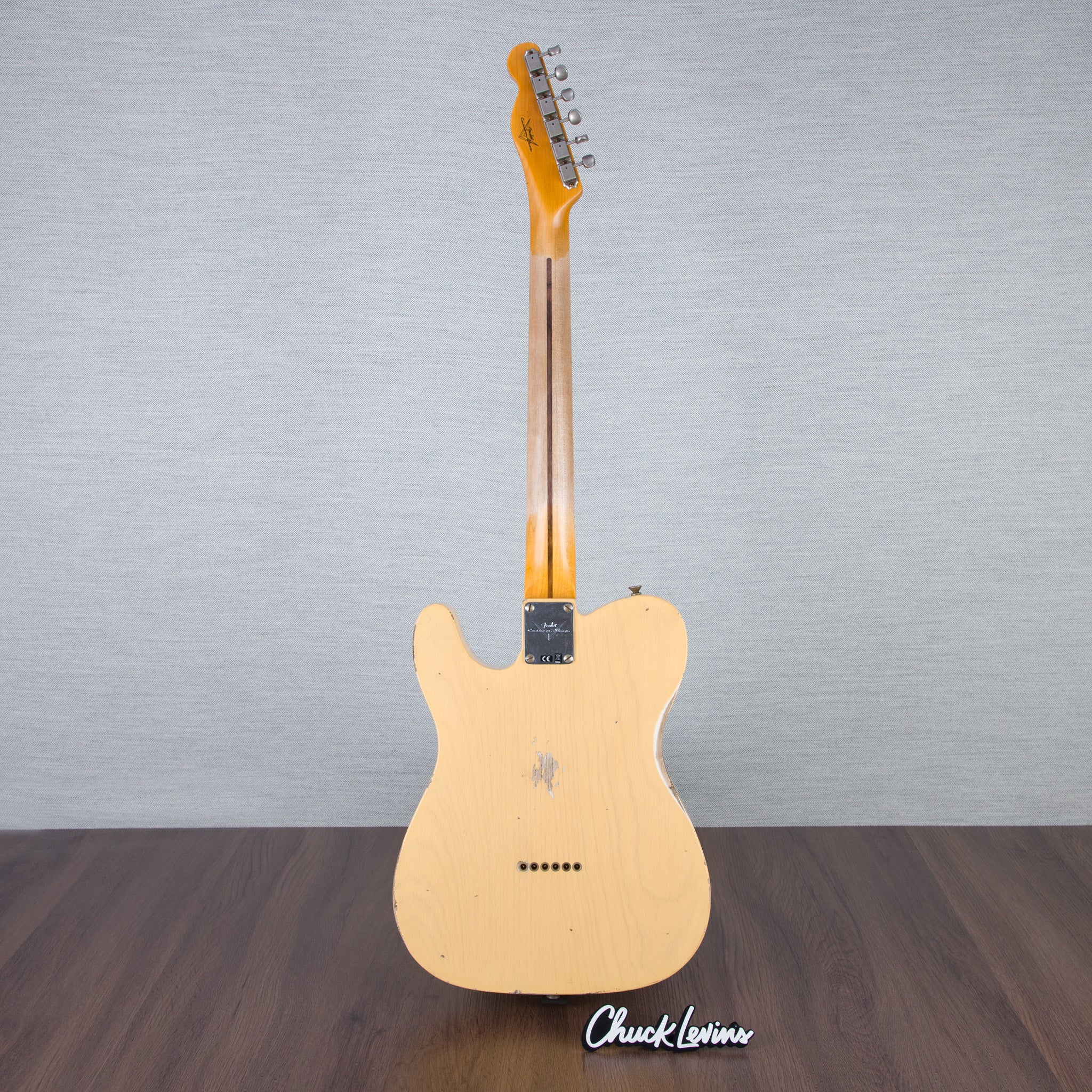 Fender Custom Shop 1952 Telecaster Electric Guitar - Aged Nocaster