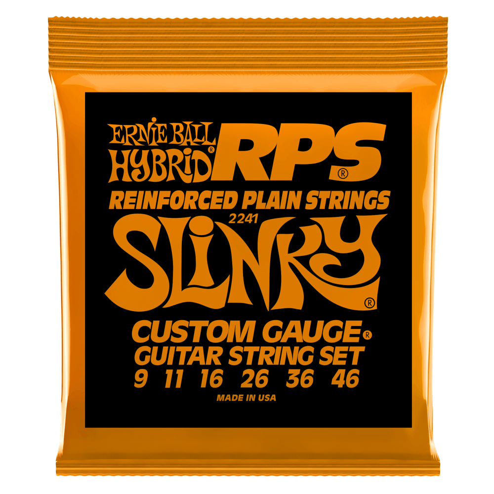 Ernie Ball Hybrid Slinky RPS Nickel Wound Electric Guitar Strings .009-.046