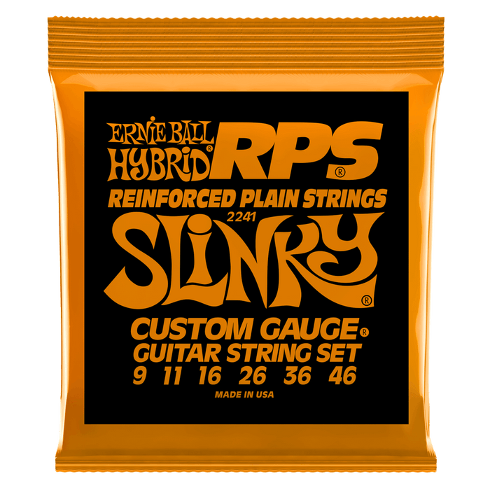 Ernie Ball Hybrid Slinky RPS Nickel Wound Electric Guitar Strings .009-.046