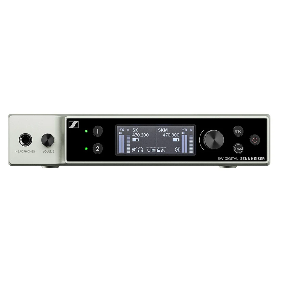 Sennheiser EW-DX SK/SM-S Digital Dual Wireless Base Set - R1-9 Band - Mint, Open Box