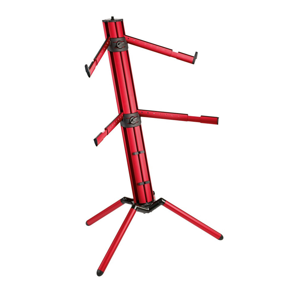 K&M 18860 Spider Pro Keyboard Stand - Red