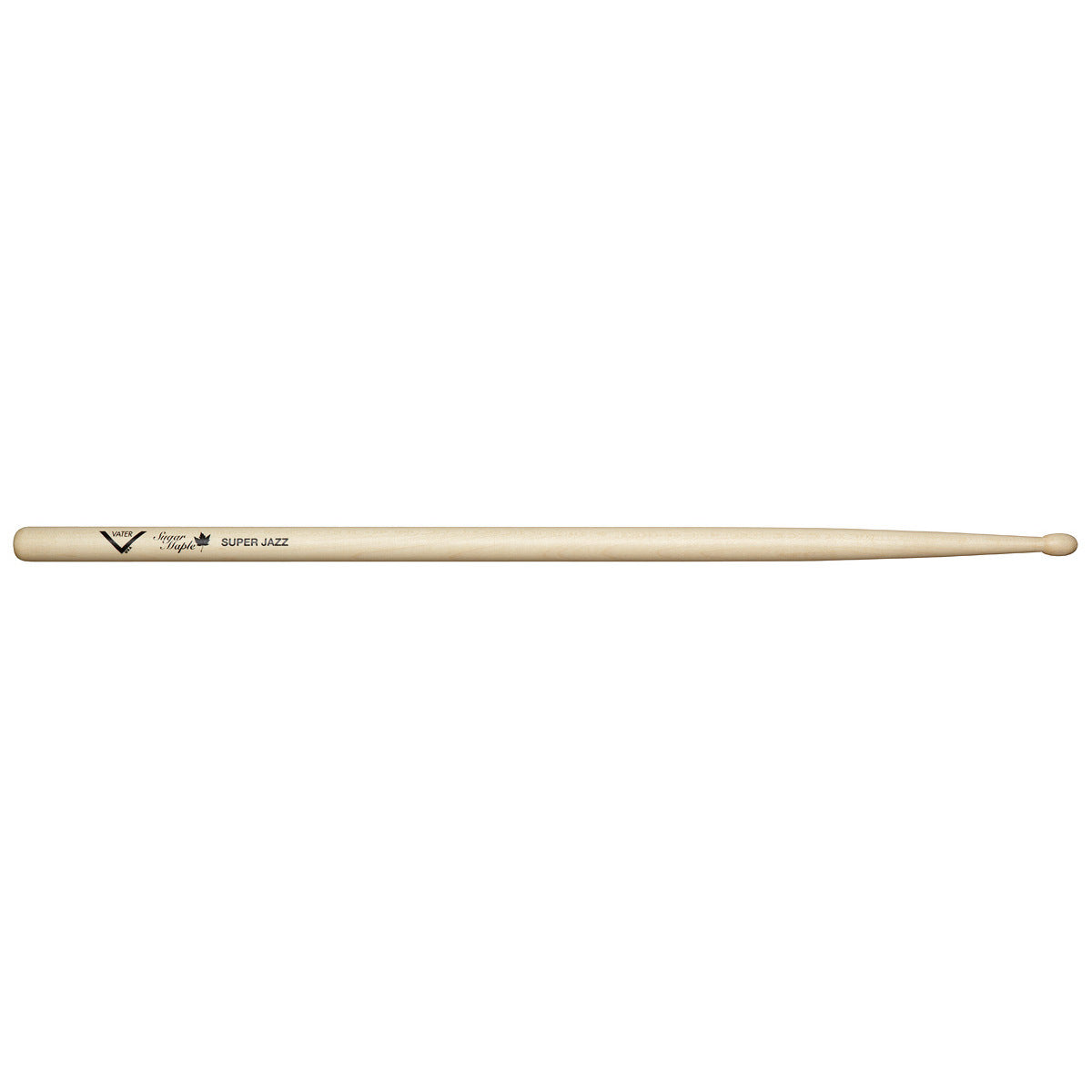 Vater Sugar Maple Drumsticks - Super Jazz - Wood Tip