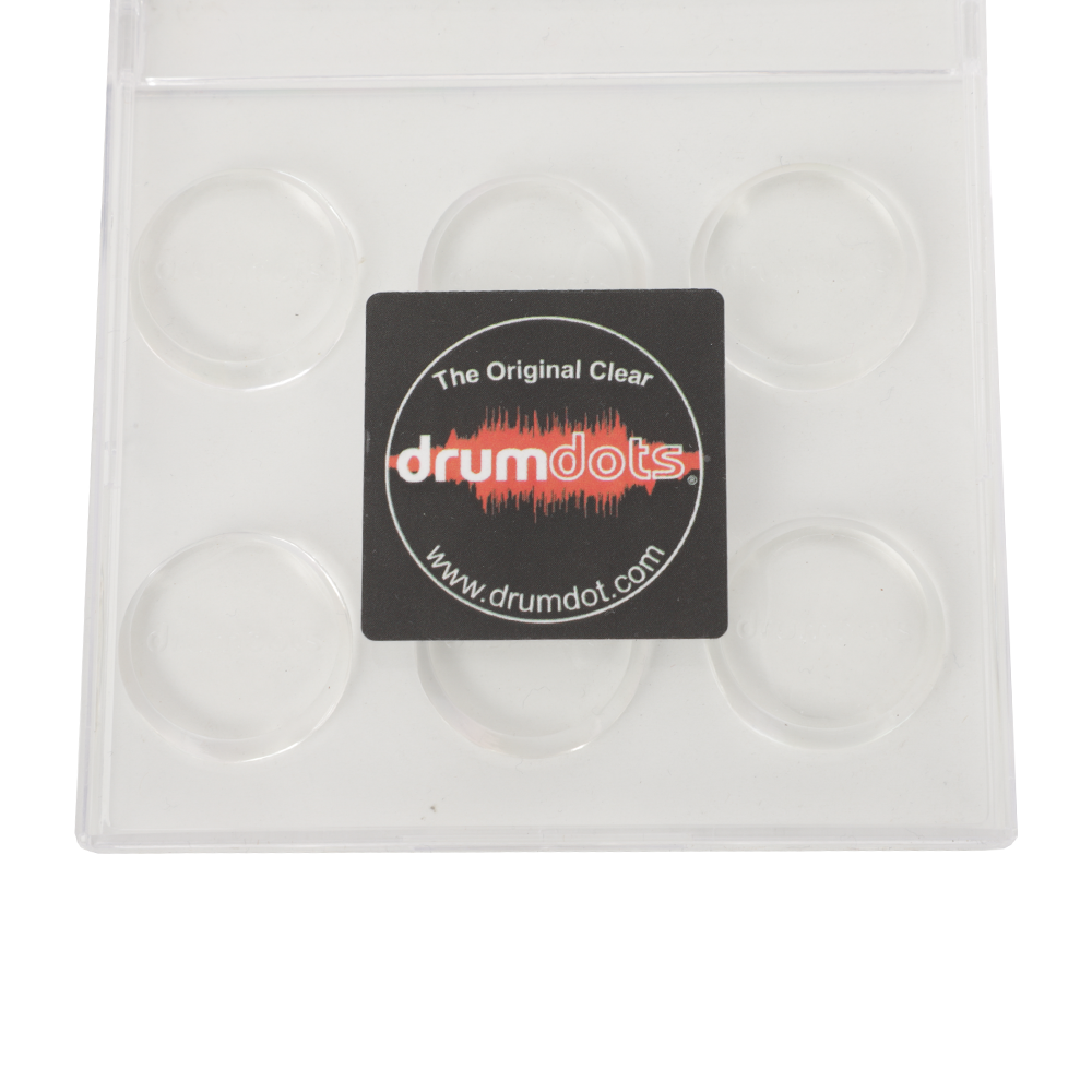 Drumdots Mini Drum Damper Pads - 6 Pack