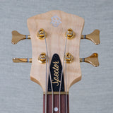 Spector USA Limited Edition SB-1 Lightly Figured Maple Electric Bass Guitar - #27
