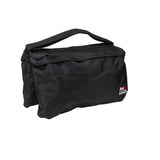 ProX XB-SANDBAG55 55 LBS Capacity Black Double Zipper Saddlebag Sandbag - Empty Bag