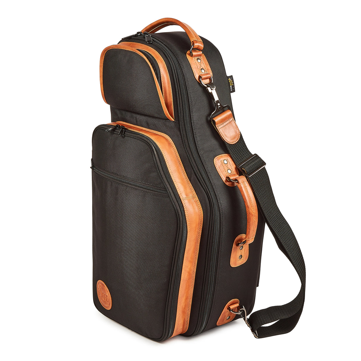 GARD 121-ESK Elite Alto and Soprano Double Saxophone Gig Bag - Black Cordura