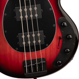 Music Man Stingray Special HH 4-String Bass Guitar - Raspberry Burst - New